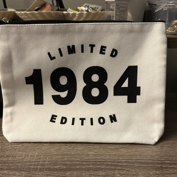 Limited Edition 1984 White Cosmetic Bag - Picture 2 of 4